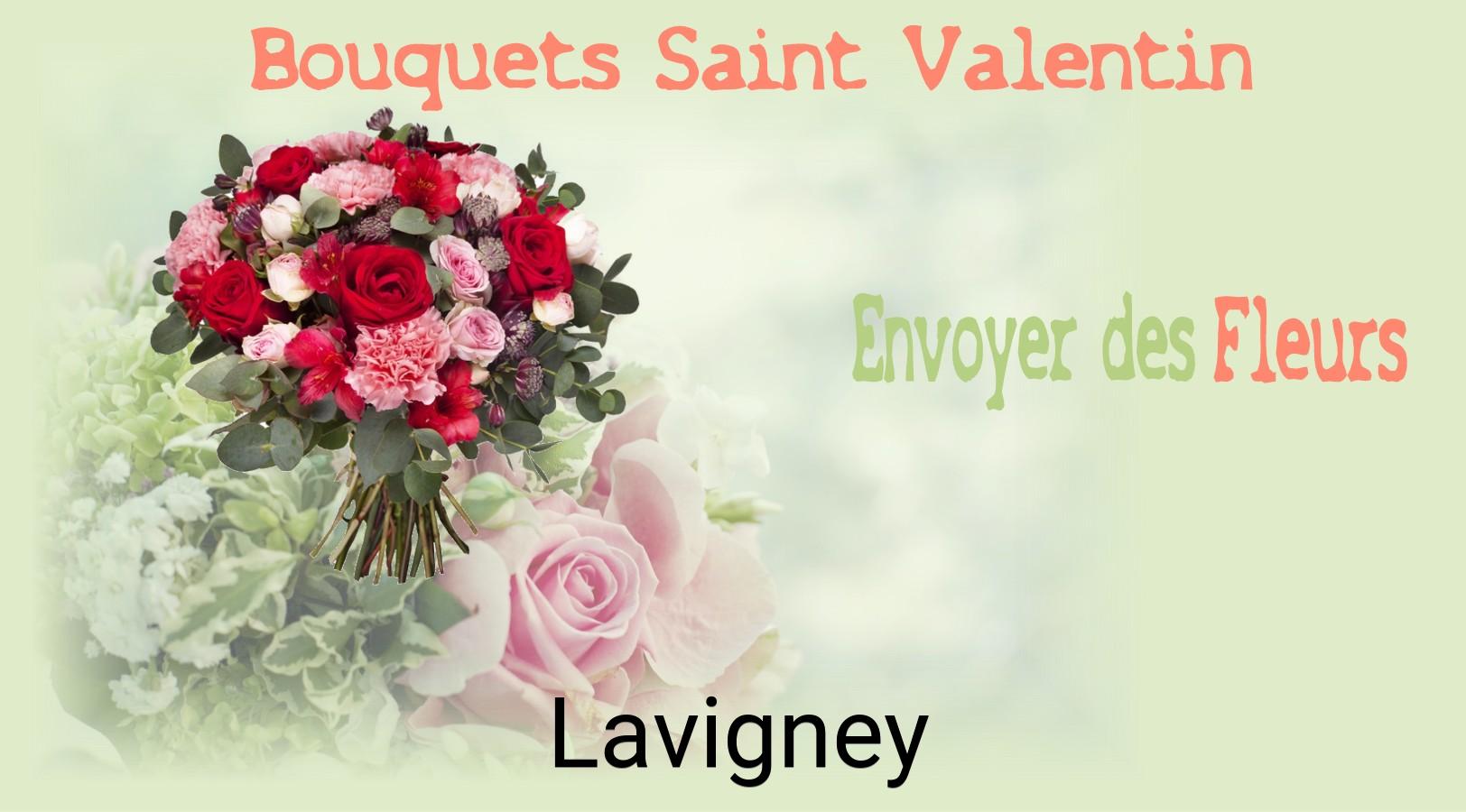 Roses de Saint-Valentin livrées à Lavigney
